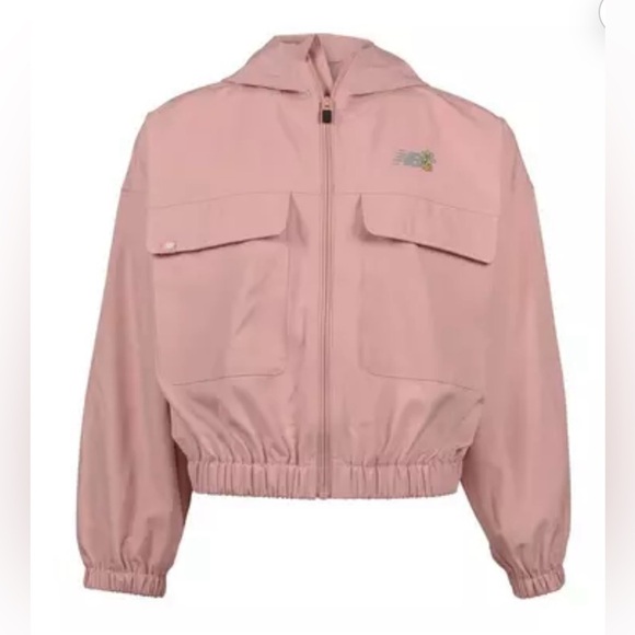 New Balance Sets Pink Hooded Jacket Multi Sizes - Picture 1 of 4